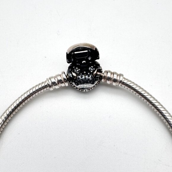 Pandora Bracelet Charm Set 7" Dog, Music Note, Wing Ale 925 - Picture 3 of 15